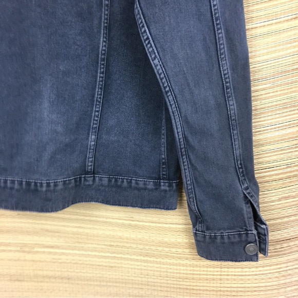 AllSaints Mallaig Denim Jacket Button Up Men’s Jacket Size S - Picture 6 of 11